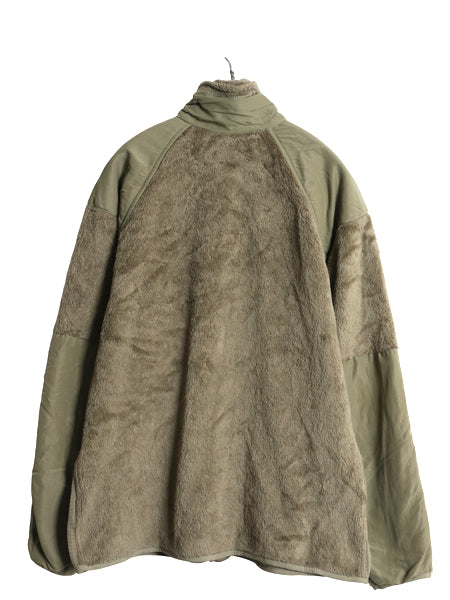 米軍実物 ECWCS GEN3 フルジップ フリース ジャケット MEDIUM REGULAR 古着 USA製 13年製 毛足 ミリタリー アーミー 軍物 レベル3 コヨーテ