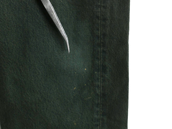 90s USA製 ★ リーバイス 501 カラー デニム パンツ メンズ 31 30 / 古着 オールド ジーパン ジーンズ ストレート ボタンフライ 赤タブ 緑