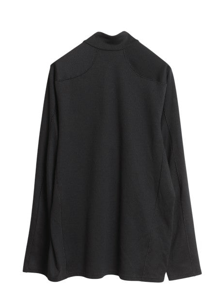 パタゴニア キャプリーン 3 長袖 Tシャツ メンズ L / 11年製 ストレッチ カットソー ロンT アンダーシャツ インナー ハーフジップ ブラック