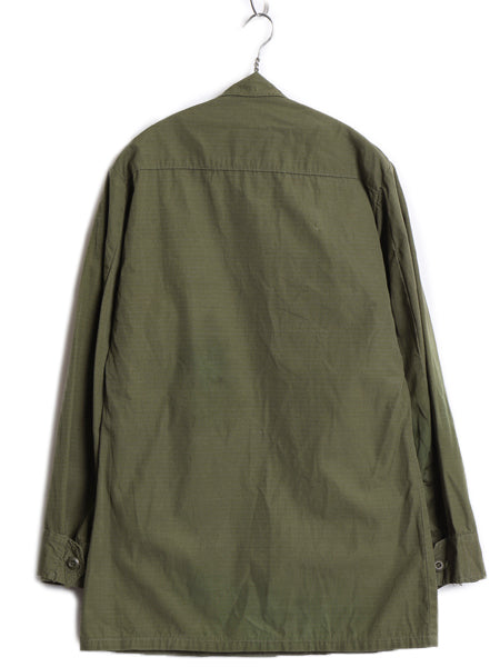 60s ★ 米軍実物 US ARMY 5th ジャングルファティーグ ジャケット X-SMALL REGULAR / 70年製 ヴィンテージ ミリタリー リップストップ 4th