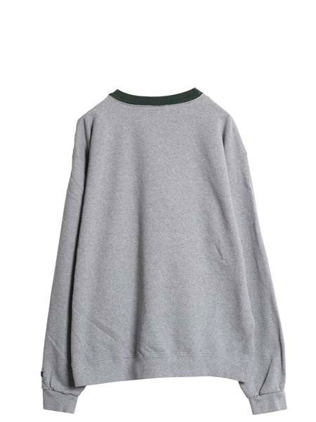 00s チャンピオン ワンポイント プリント スウェット メンズ XL / オールド チョコチン トレーナー 裏起毛 ヘビーウェイト 大きいサイズ 灰