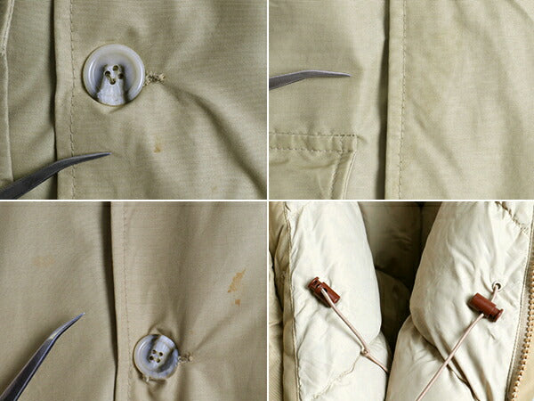 70's USA製 Woolrich ウールリッチ アークティック パーカー グース ダウン ジャケット (M)