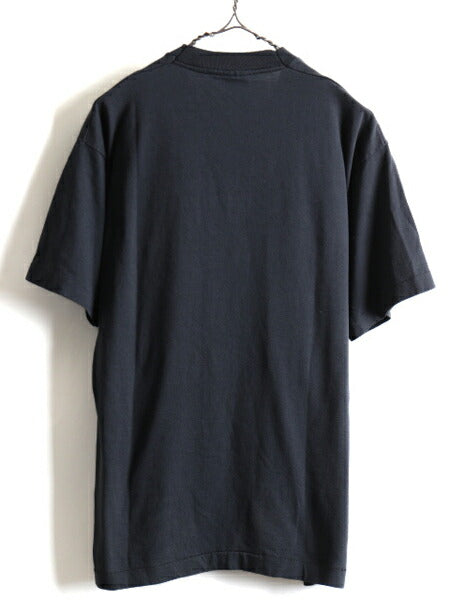 90s JAZZ ジャズ アート プリント 半袖 Tシャツ (XL)