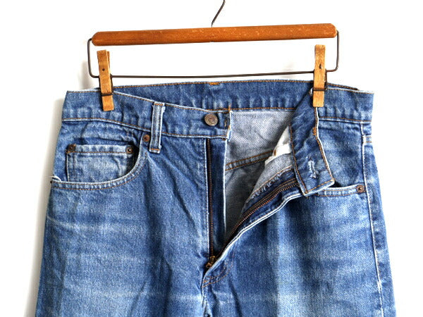 鬼 ヒゲ 70s USA製★ リーバイス 505 0217 シングル デニム パンツ ( メンズ 31 32 ) 70年代 ビンテージ Levis 66前期 ジーンズ ジーパン