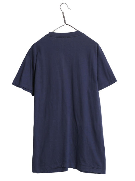 80s USA製 フルーツオブザルーム ポケット付き 無地 半袖 Tシャツ メンズ XL / ヴィンテージ ポケT 耳付き シングルステッチ 大きいサイズ