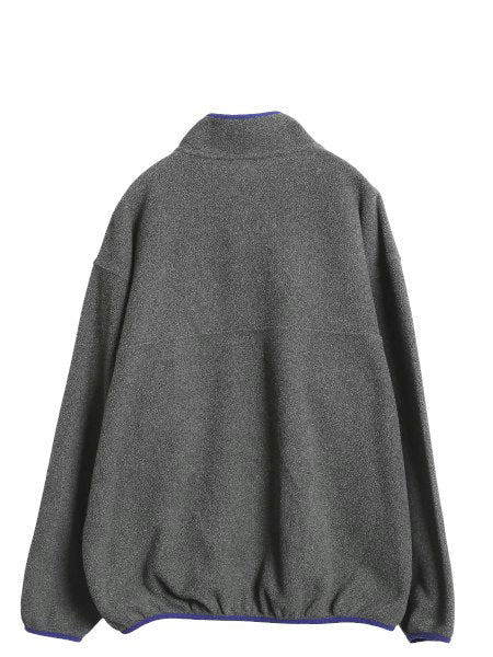 パタゴニア シンチラ スナップT メンズ L / 古着 14年製 プルオーバー フリース ジャケット ブルゾン ジャンパー アウトドア ハイネック 灰