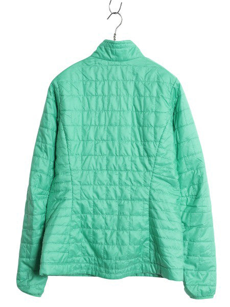 パタゴニア ナノ パフ ジャケット レディース S 14年製 アウトドア 中綿 ナイロン キルティング フルジップ パッカブル ブルゾン 軽量 撥水