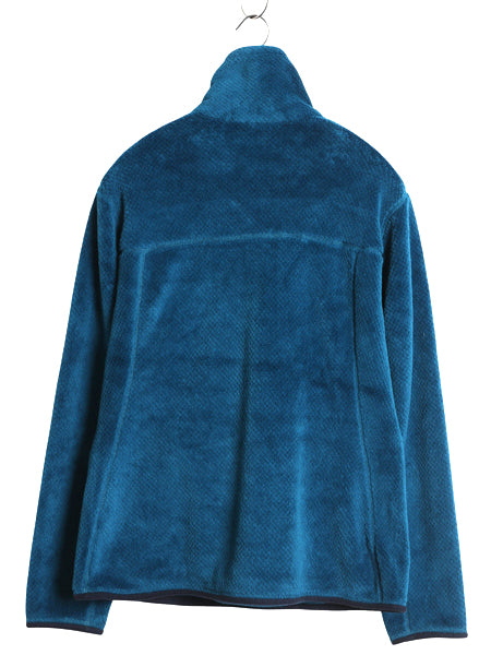 パタゴニア リツール スナップT プルオーバー ジャケット レディース М / 古着 15年製 フリース アウトドア ブルゾン ハイネック ブルー