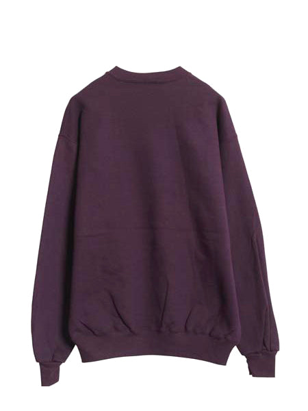 デッドストック 90s 00s USA製 ジャージーズ 無地 スウェット メンズ レディース M 新品 オールド トレーナー 裏起毛 ブランク トップス 紫