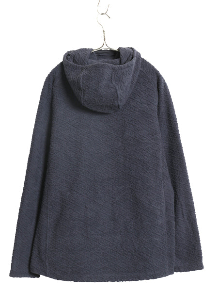 パタゴニア ダイヤモンド カプラ フーディ レディース L 古着 18年製 フリース ジャケット パーカー プルオーバー ワンポイント 廃盤 濃灰