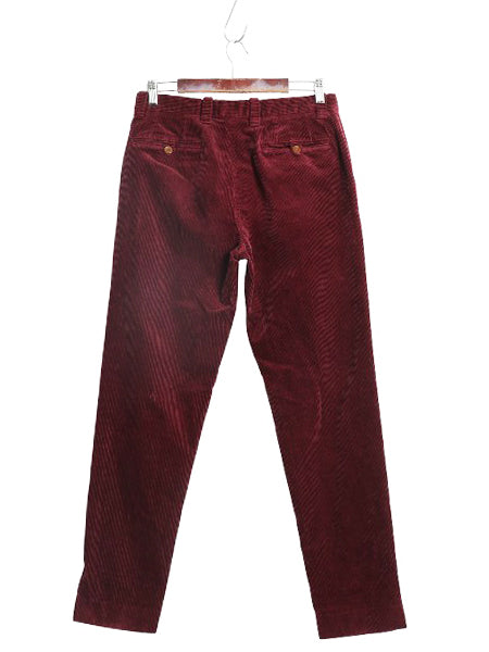ブルックスブラザーズ 太畝 コーデュロイ パンツ メンズ 32 32 古着 ノータック スラックス スリム テーパード ストレッチ ボトムス コーズ