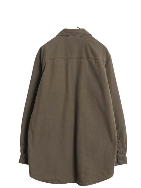 エルエルビーン ダック 長袖 シャツ メンズ M / 古着 長袖シャツ チェック フランネル ライナー付き ジャケット ワーク アウトドア 無地