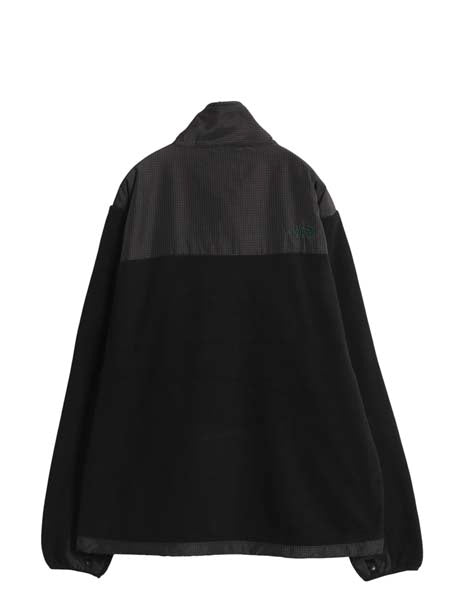 ノースフェイス デナリ ジャケット メンズ XXL / チェック フリース ナイロン ジャンパー ブルゾン ハイネック フルジップ 大きいサイズ 黒