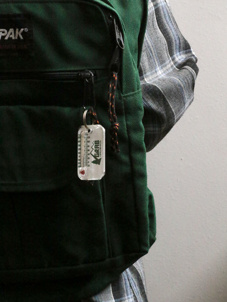 GRAB オリジナル SUN CO 別注 USA製 ZIP-O-GAGE / 新品 未使用 小物 温度計 キーホルダー ロゴ アウトドア ジップオーゲージ 登山 キャンプ