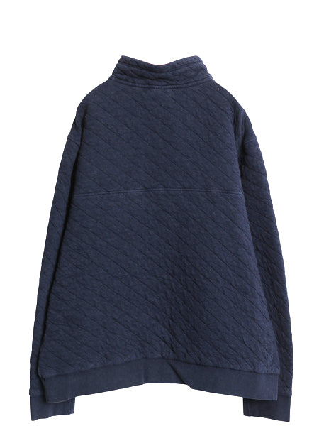 パタゴニア オーガニック コットン キルト スナップT メンズ XXL 21年製 プルオーバー キルティング ジャケット ブルゾン 大きいサイズ 紺
