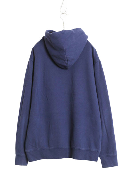 ポロベア ポロ ラルフローレン プリント スウェット フード パーカー メンズ XL / 古着 トレーナー 前V 裏起毛 キャラクター プルオーバー