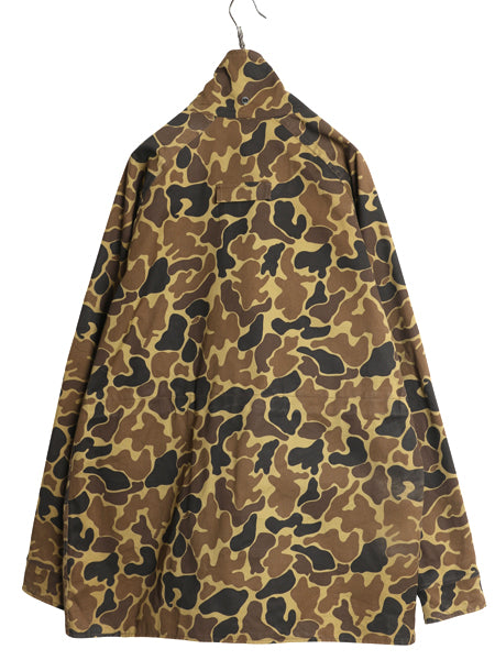 80s USA製 ウールリッチ ゴアテックス ジャケット メンズ L 古着 ヴィンテージ アウトドア ダックハンター カモ 迷彩 ハンティング マンパ