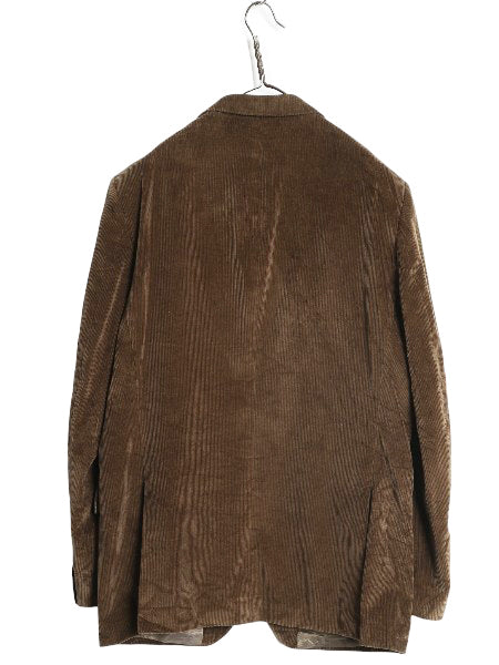 デッドストック バナナリパブリック 太畝 コーデュロイ テーラード ジャケット メンズ L 程 コットン カシミヤ ブレザー シンプル トラッド