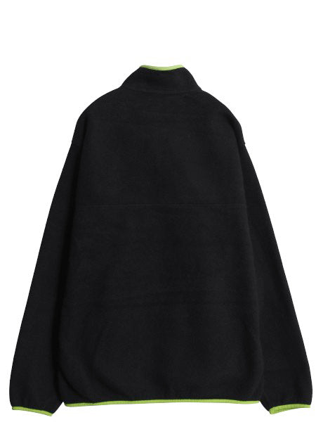 パタゴニア ライトウェイト シンチラ スナップT メンズ L / 15年製 アウトドア フリース プルオーバー ジャケット ハイネック ブルゾン 黒