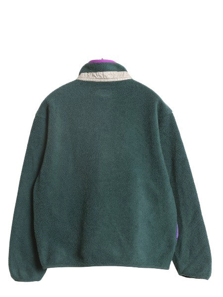 雪なし 90s USA製 パタゴニア ハーフジップ シンチラ フリース ジャケット キッズ XL レディース XS オールド マースピアル プルオーバー