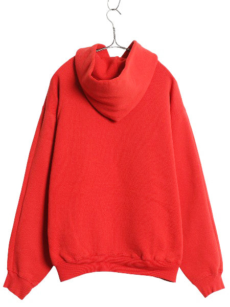 80s USA製 ラッセル 無地 スウェット フード パーカー メンズ レディース XL ヴィンテージ プルオーバー トレーナー ブランク 大きいサイズ