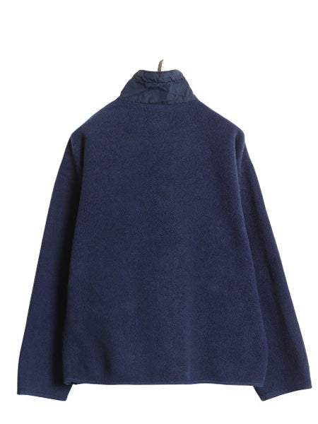 90s USA製 パタゴニア シンチラ ジャケット メンズ M / 古着 名作 オールド フリース フルジップ ブルゾン ジャンパー アウトドア ネイビー