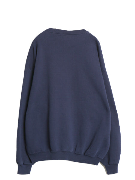 90s ラッセル 無地 スウェット メンズ レディース XXL オールド トレーナー 前V ワンポイント ブランク クルーネック 裏起毛 大きいサイズ