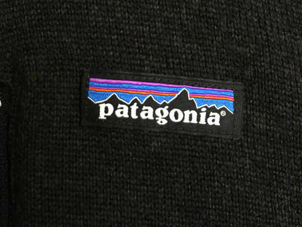 パタゴニア ベターセーター ベスト メンズ XL 程/ 18年製 フリース セーター 前開き フルジップ アウトドア 重ね着 企業 黒 大きいサイズ