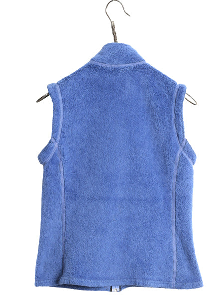 00s USA製 パタゴニア R2 フリース ベスト レディース S 古着 00年製 オールド ボア パイル フルジップ アウトドア レギュレーター 重ね着