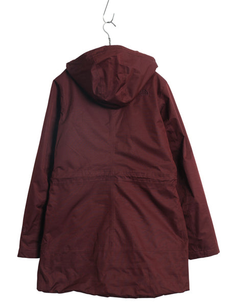 US企画 ノースフェイス Dryvent 中綿 ナイロン マウンテンパーカー ジャケット レディース M / 古着 アウトドア ハーフ コート ジャンパー