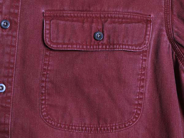 00s エルエルビーン コットン ツイル 長袖 シャツ メンズ M / オールド アウトドア チェック フランネル ライナー付き ワーク ジャケット