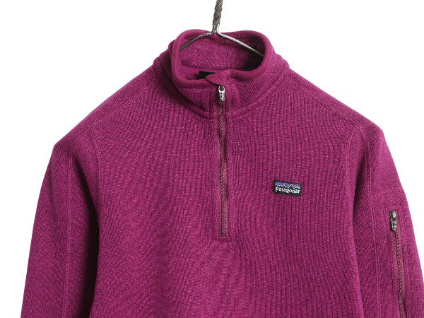 パタゴニア ベターセーター ハーフジップ レディース S / 11年製 アウトドア 裏起毛 フリース セーター プルオーバー ジャケット ブルゾン
