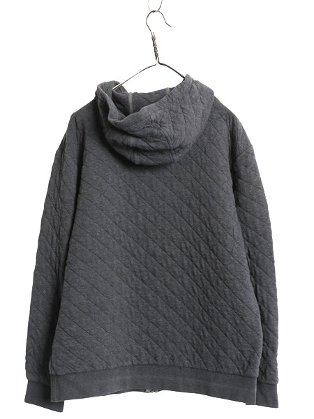 US企画 パタゴニア オーガニック コットン キルト フーディ メンズ L 程 19年製 アウトドア フルジップ キルティング パーカー ジャケット