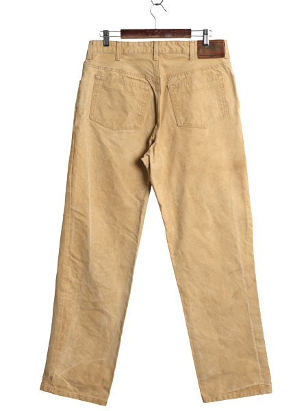 00s USA製 オービス ダック ハンティング パンツ メンズ 34 32 古着 オールド ノータック ストレート ヘビーウェイト コットン アウトドア