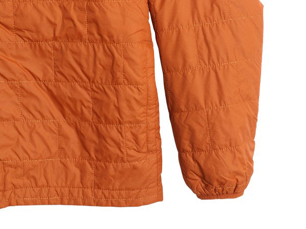 パタゴニア ナノ パフ ブリック キルト ジャケット キッズ XL メンズ S 程 古着 22年製 中綿 ナイロン キルティング フルジップ パッカブル
