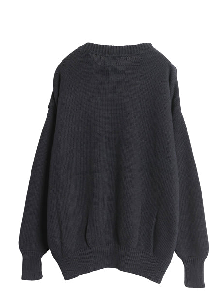 90s ドッカーズ リーバイス ニット セーター メンズ XL 程 オールド ロゴ 3D 立体編み コットン クルーネック ミドルゲージ 大きいサイズ