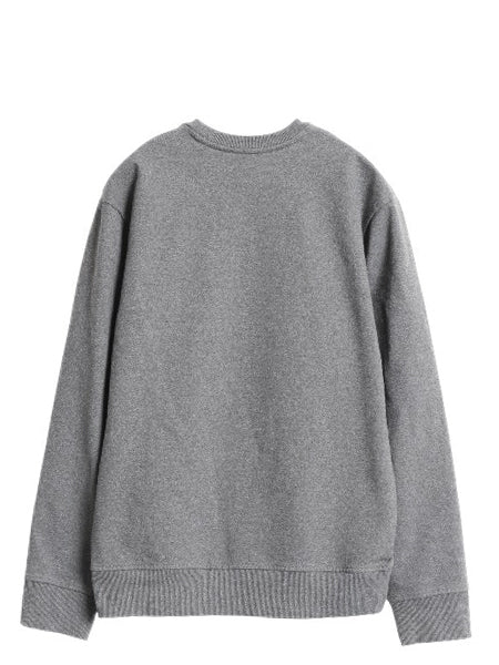 US企画 パタゴニア プリント スウェット メンズ XS 19年製 トレーナー ストレッチ 裏起毛 ヘビーウェイト アウトドア グラフィック グレー