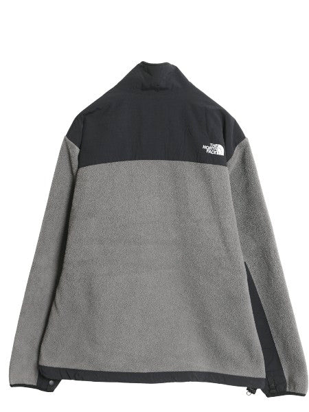 ノースフェイス デナリ ジャケット レディース XL / 古着 フリース ナイロン フルジップ ハイネック ブルゾン 大きいサイズ ツートン 灰 黒