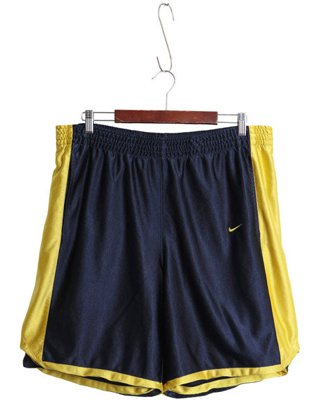 00s ナイキ バスケットボール ショーツ メンズ L / オールド トラック バスパン ショートパンツ ポケット付き スウッシュ バスケ ツートン 00s ナイキ バスケットボール ショーツ メンズ L / オールド トラック