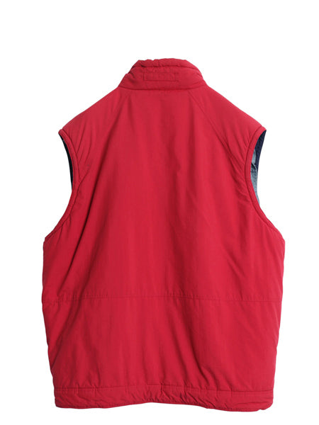 90s ★ パタゴニア BTU ベスト メンズ L / オールド 98年製 アウトドア 重ね着 ナイロン 中綿 キルティング ハイネック フルジップ レッド