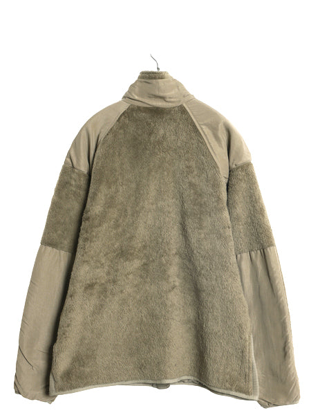 USA製 PECKHAM 社製 ECWCS GEN3 フルジップ フリース ジャケット LARGE REGULAR 古着 ミリタリー アーミー レベル3 ジャンパー コヨーテ