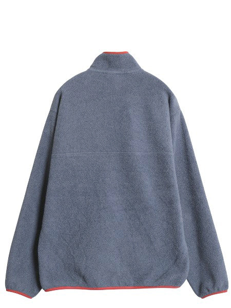 パタゴニア ライトウェイト シンチラ スナップT メンズ M 古着 18年製 アウトドア フリース プルオーバー ジャケット ブルゾン ハイネック