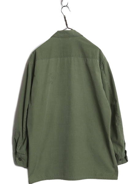 60s ★ 米軍実物 US ARMY 3rd ジャングルファティーグ ジャケット MEDIUM SHORT ヴィンテージ ミリタリー ノンリップ スコードロン パッチ