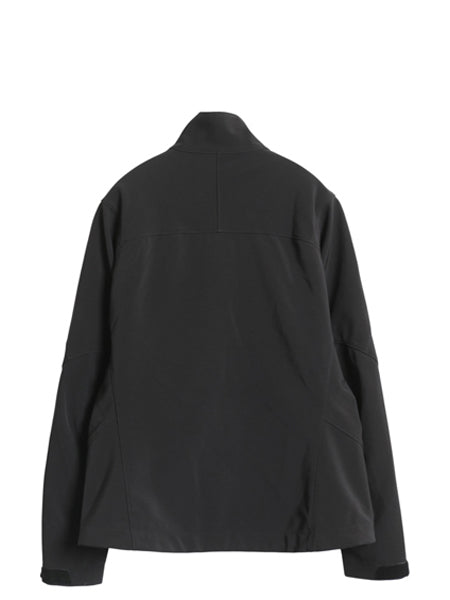 パタゴニア アズ ジャケット レディース M / 古着 12年製 アウトドア 裏 フリース ソフトシェル ストレッチ ブルゾン フルジップ ブラック