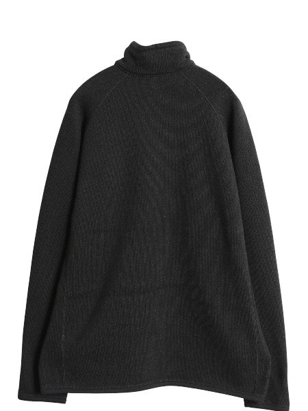 パタゴニア ベターセーター ハーフジップ メンズ L / 古着 15年製 フリース セーター 裏起毛 プルオーバー ジャケット ブラック アウトドア