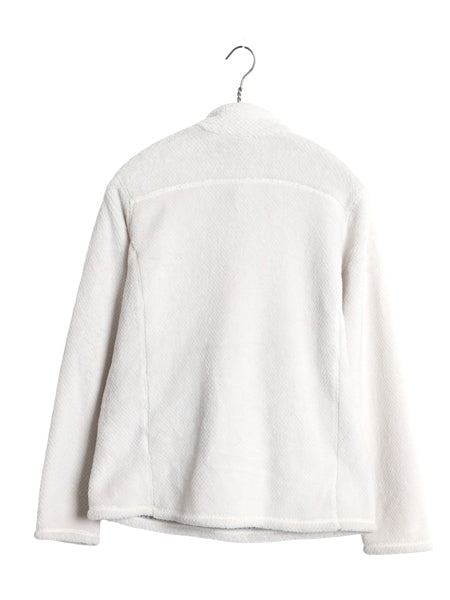 パタゴニア リツール スナップT プルオーバー ジャケット ガールズ XL 155cm レディース S / 古着 17年製 フリース アウトドア ブルゾン 白