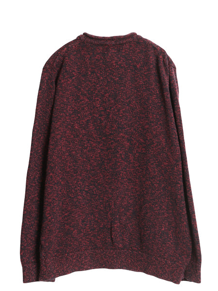 エルエルビーン ヘンリーネック コットン ニット セーター メンズ XL 古着 ロールネック アウトドア 大きいサイズ 無地 シンプル ゆったり