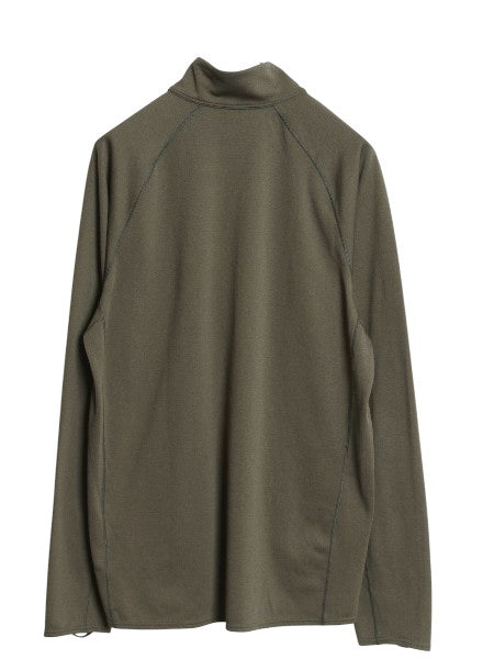 パタゴニア キャプリーン ミッドウェイト ハーフジップ 長袖 Tシャツ メンズ L 古着 17年製 ストレッチ ハイネック ロンT アンダーシャツ