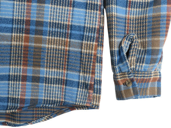 70s ★ CLYDESDALE チェック ヘビー フランネル シャツ メンズ L 程/ 古着 ヴィンテージ コットン ネルシャツ 長袖シャツ ヘビーウェイト