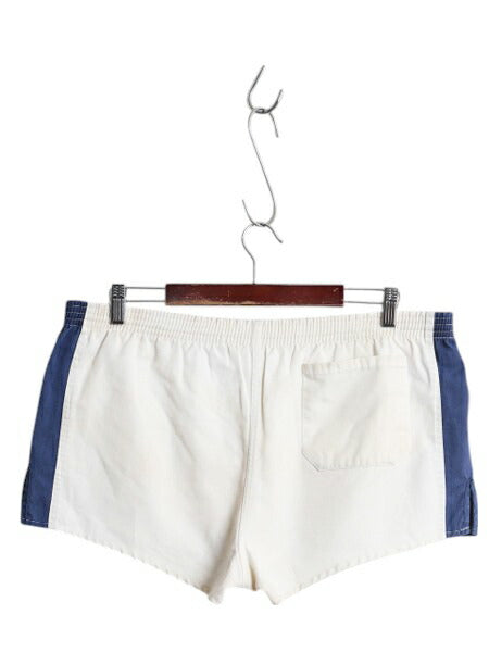 70s USA製 ナイキ トレーニング ショートパンツ メンズ レディース L ヴィンテージ オレンジタグ スウッシュ ワンポイント 短パン ショーツ